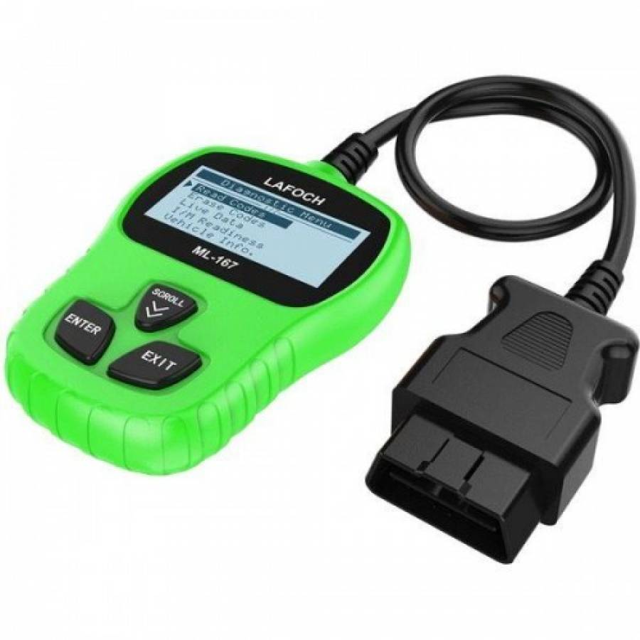 Tester Auto, Universal, OBD2, Scanare Rapida, Verde