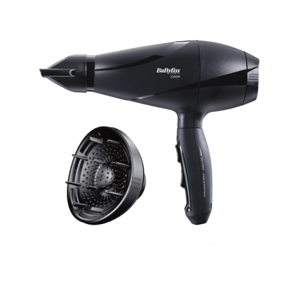 Uscator De Par, Putere 2200W, 3 Trepte de Temperatura, 2 Trepte de Viteza, Negru