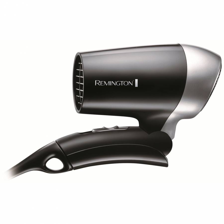 Uscator De Par, Dimensiune Redusa, Putere 1400W, Voltaj Universal, Maner Pliabil, Negru