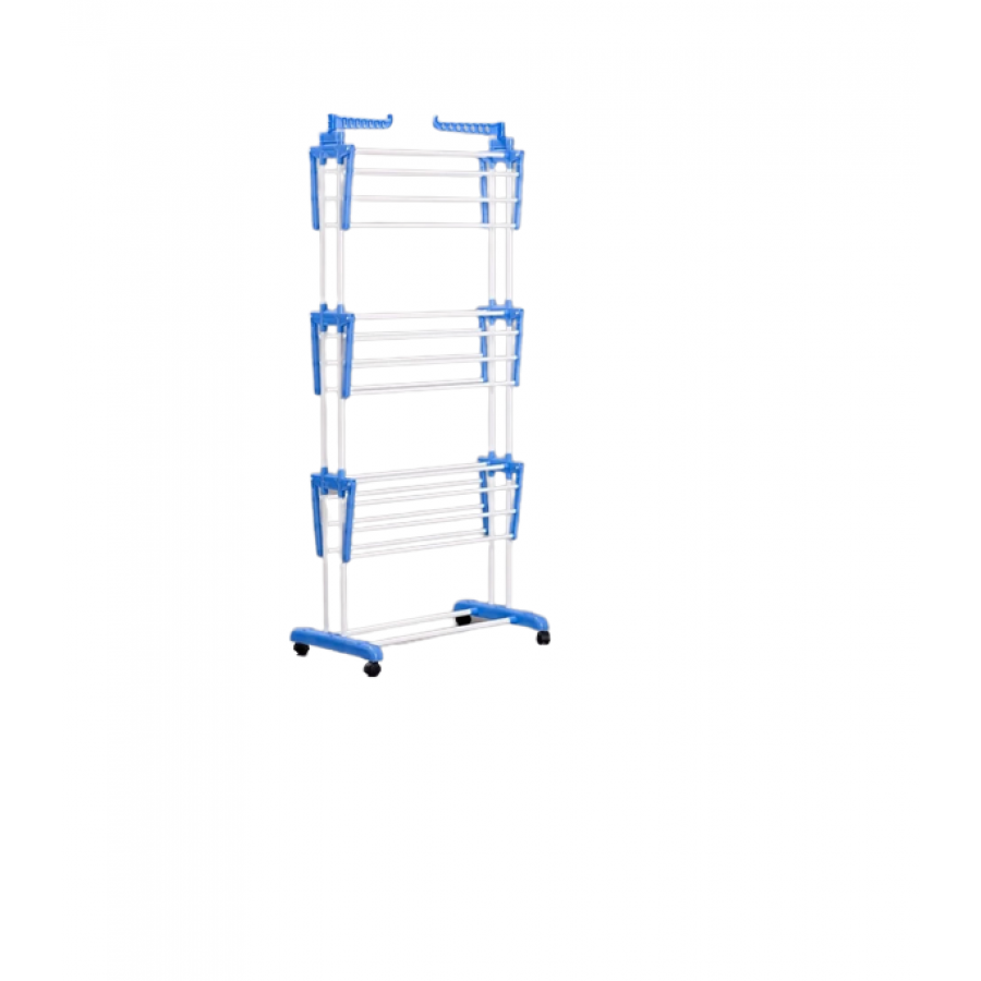 Uscator de Rufe KlaussTech, Pliabil, 3 Etaje, Modern, Usor de Manevrat, Alb