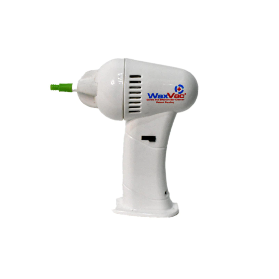 Aparat pentru Curatarea Urechilor, Capete Interschimbabile, Ergonomic, Usor, Alb