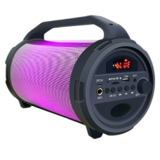 Boxa Portabila, BT, FM, SD, USB, AUX, Putere 10W, Mov