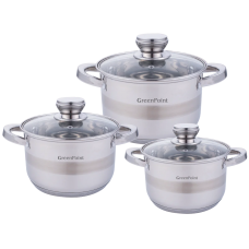 Set de 3 Oale cu Capace, Capacitate 2,1 L, 2,9 L, 3,9 L, Material Inox, Spalare Rapida, Argintiu Set de 3 Oale cu Capace, Capacitate 2,1 L, 2,9 L, 3,9 L, Material Inox, Spalare Rapida, Argintiu