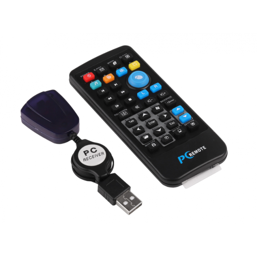 Telecomanda pentru PC, KlaussTech, Wireless, Control de la Distanta, Negru