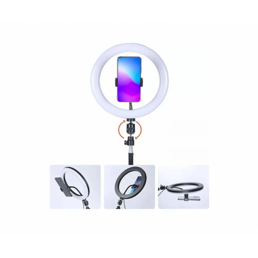 Lampa Profesionala LED Klausstech Circulara Make UP, Photo Studio, Selfie Telefon, Ring Light
