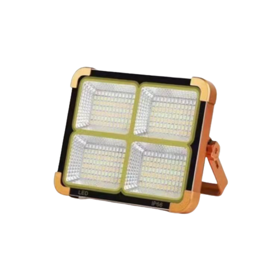 Lampa Solara KlaussTech, De Podea, Rezistenta, IP66, Auriu