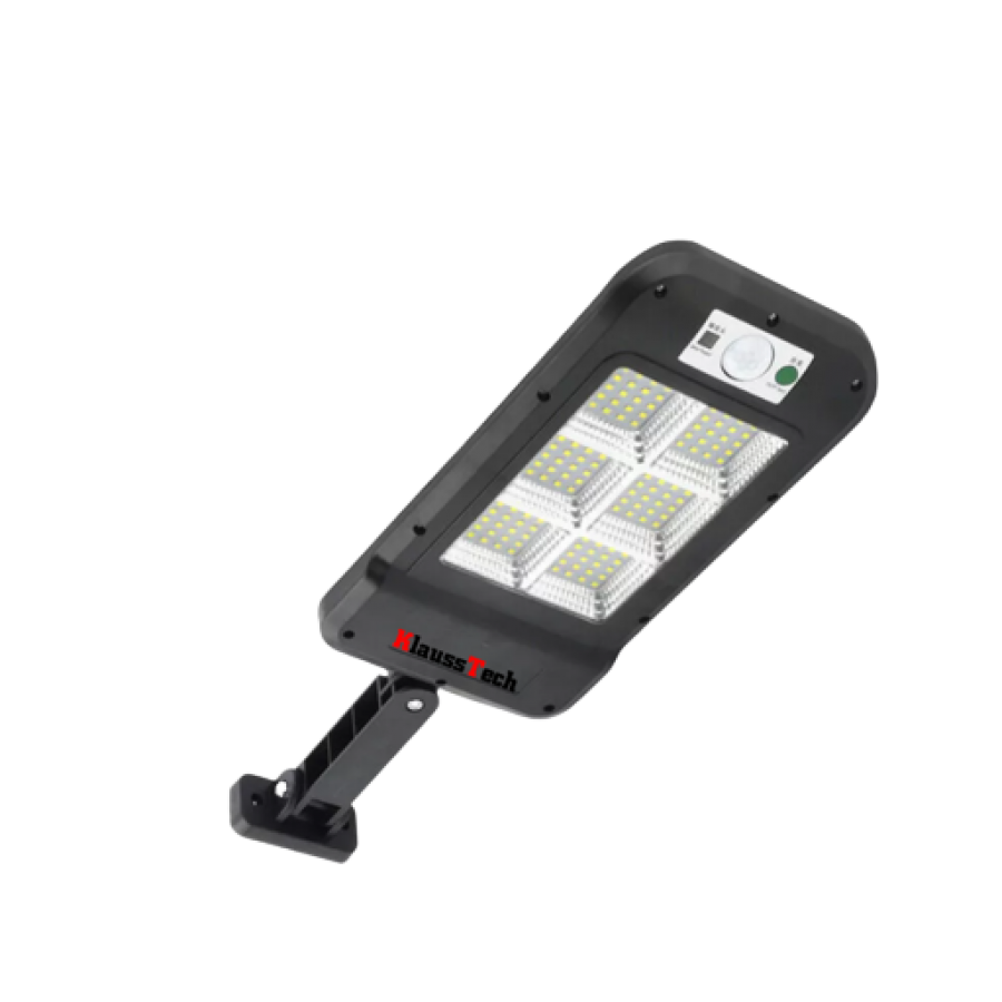 Lampa Solara KlaussTech, Montare pe Perete, Senzor Proximitate, Negru