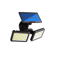 Lampa Solara KlaussTech, Montare pe Perete, Senzor Proximitate, Putere 15W, Negru