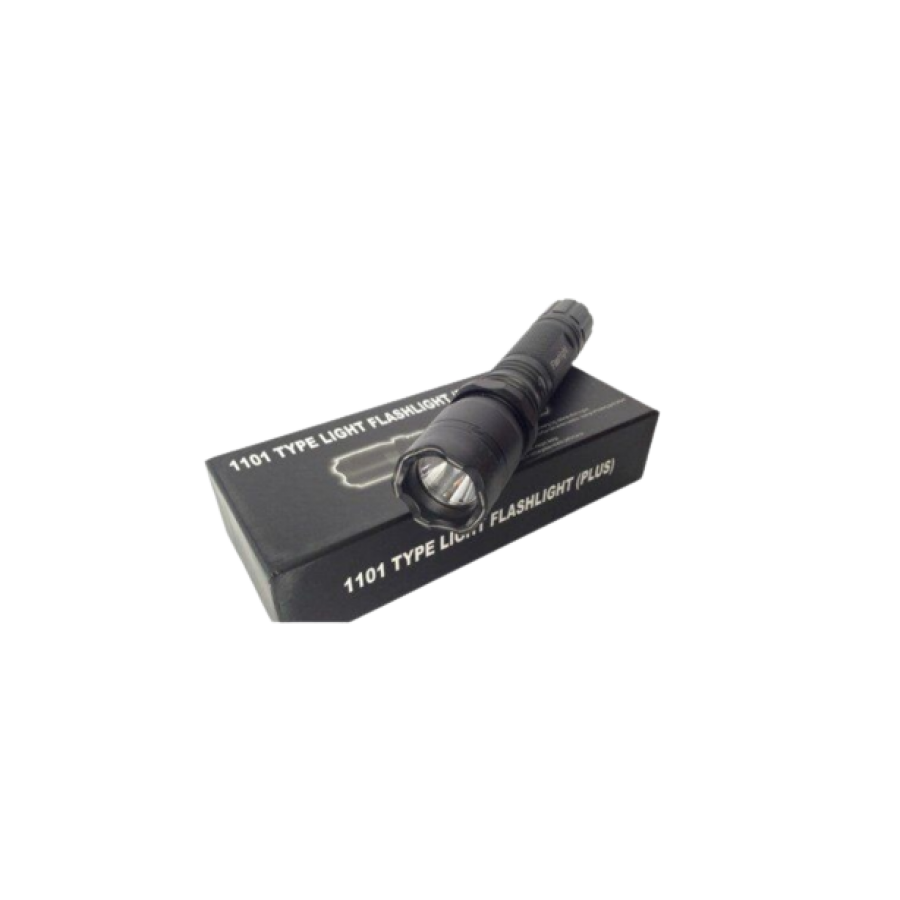 Lanterna KlaussTech Cu Electrosoc Si Acumulator Propriu, Aluminiu 1200 Kv Man 0337