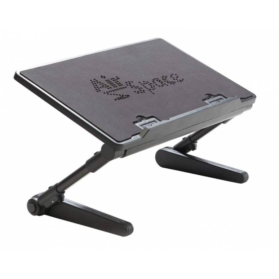 Masa laptop pliabila, cooler, suport mouse, 45.5 x 27cm