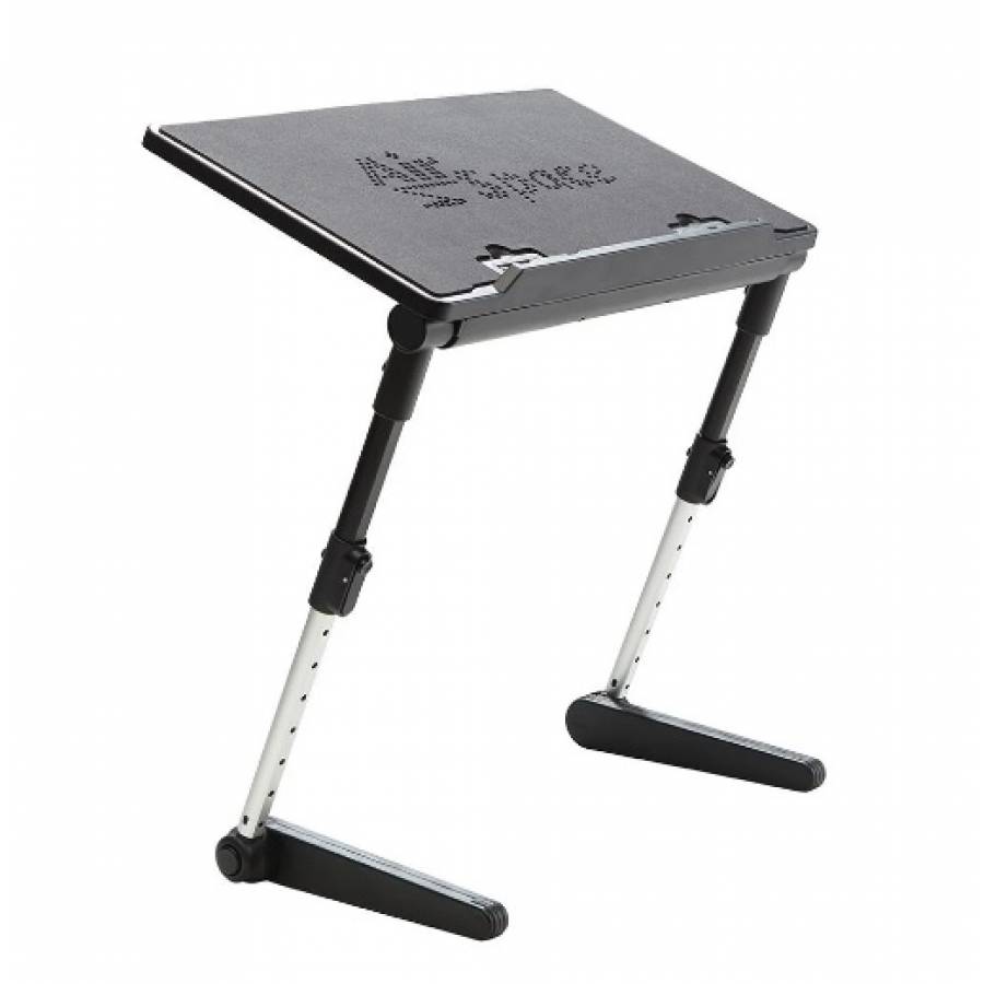 Masa laptop pliabila, cooler, suport mouse, 45.5 x 27cm