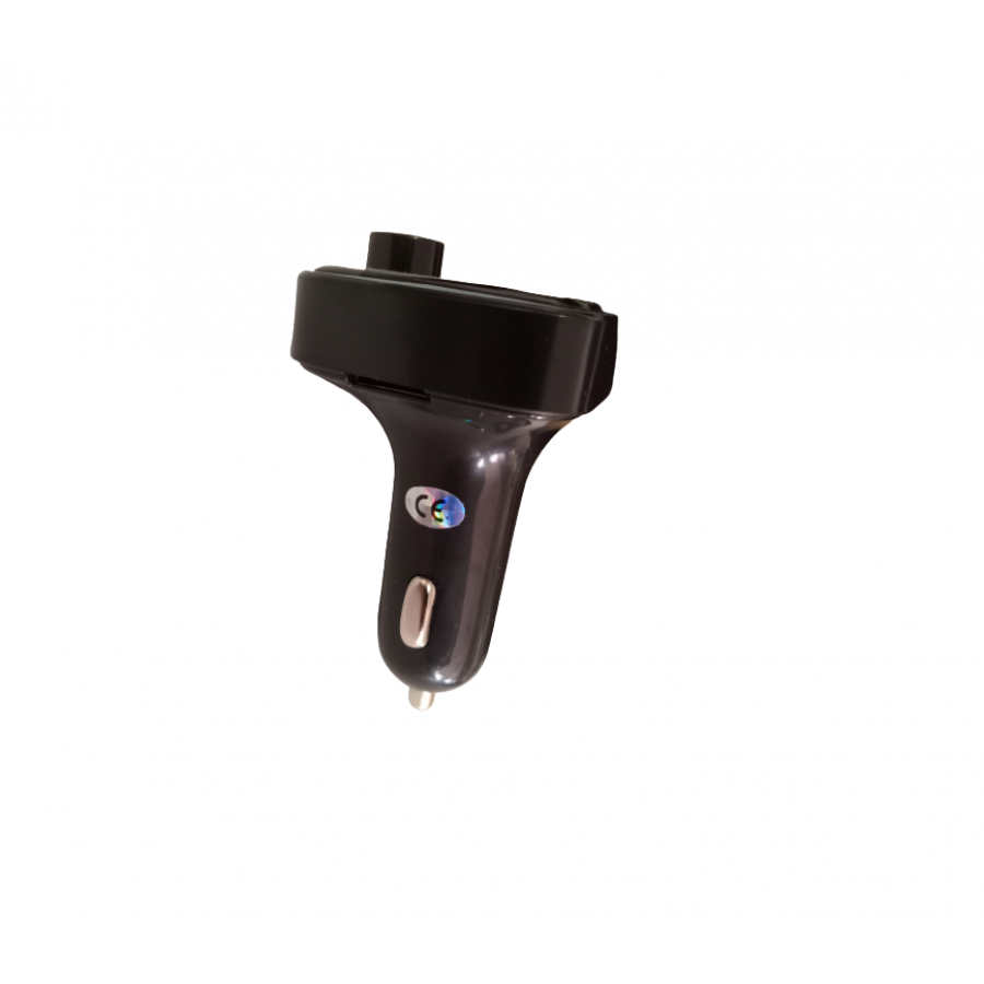 Modulator Auto KlaussTech, 12-24V, 3.1A, 2xUSB, Redare MP3, Bluetooth, Handsfree, Negru