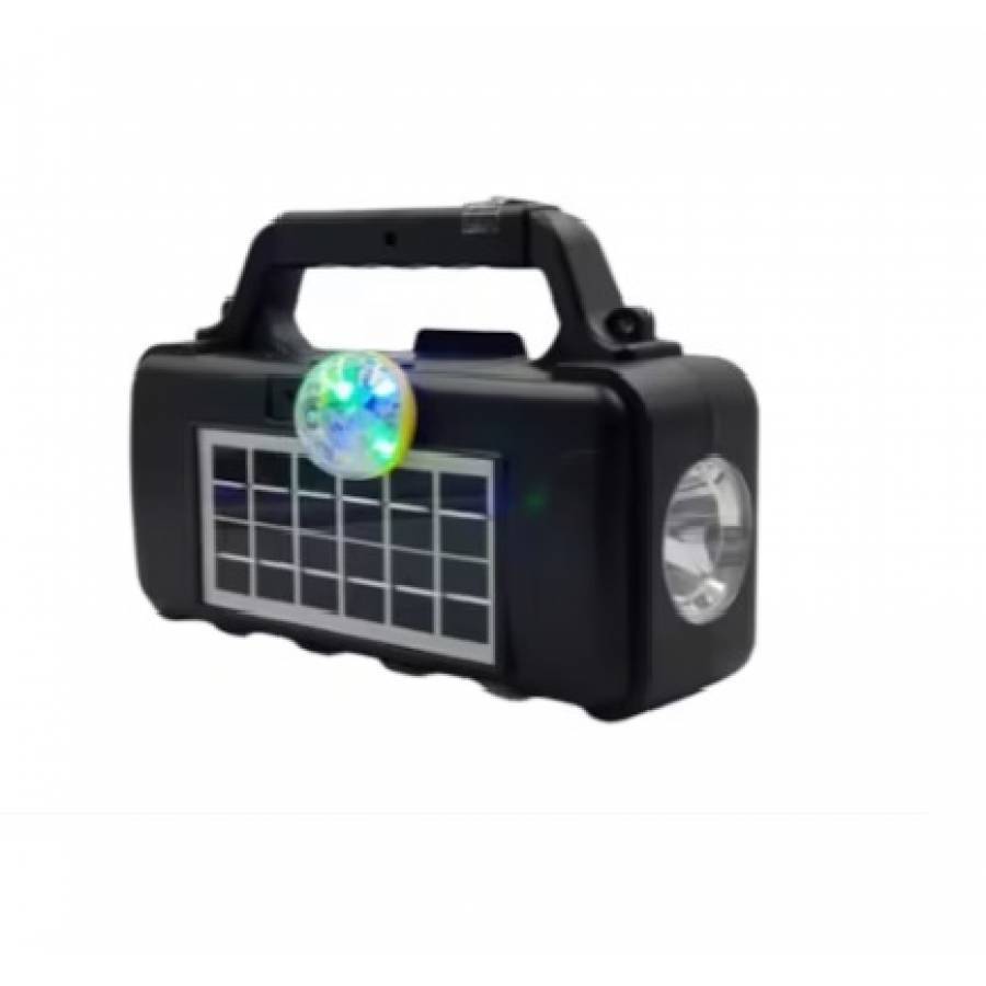 Boxa portabila cu panou solar,Bluetooth,radio si lanterna