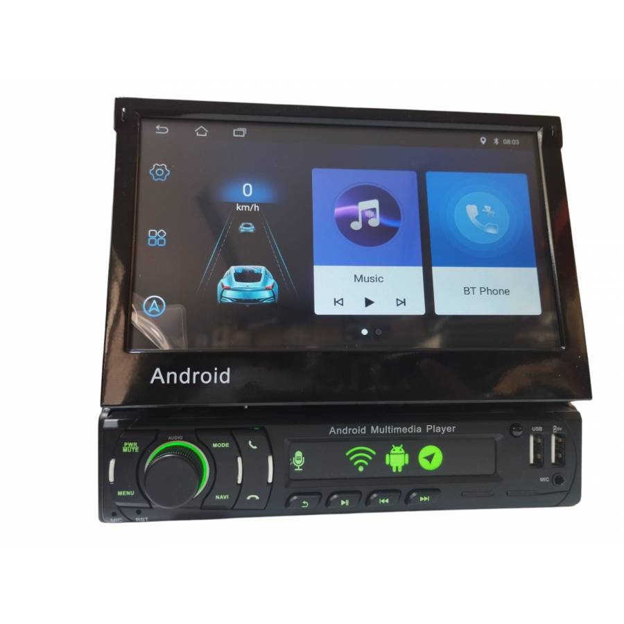 Mp5, Player Auto, 1 Din, Ecran Retractabil, USB, Touch Screen, Bluetooth