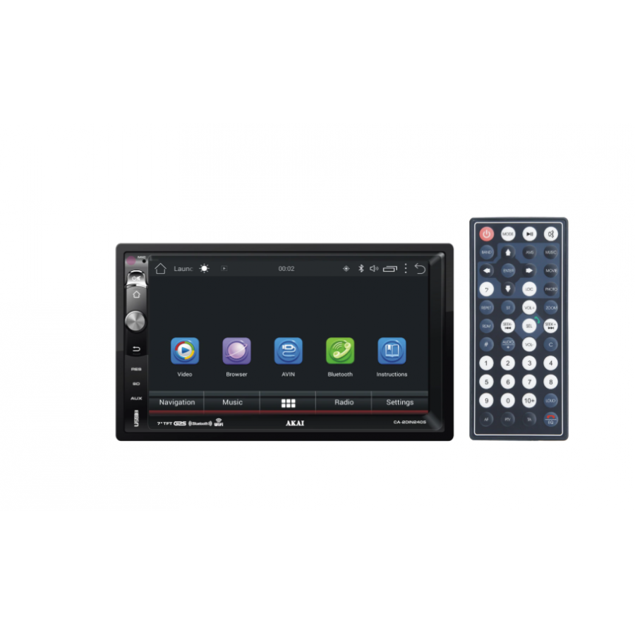 Multi-Media Player 2-DIN Akai CA-2DIN2405, 7