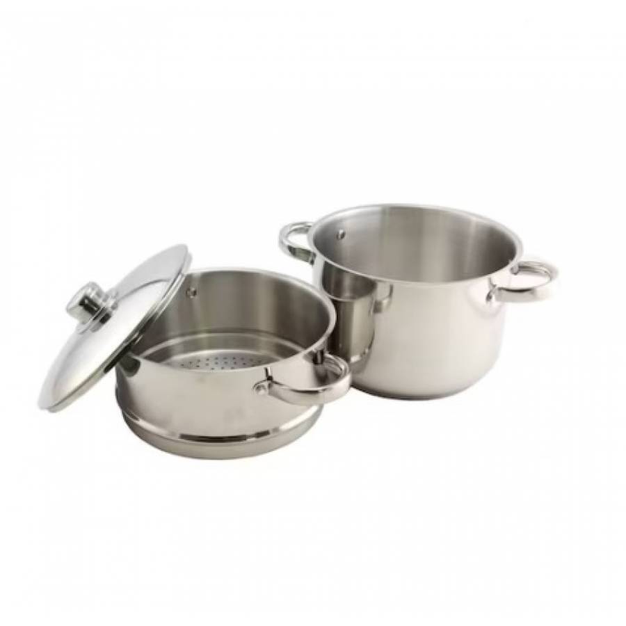 Oala cuscus din otel inoxidabil, capacitate 12l