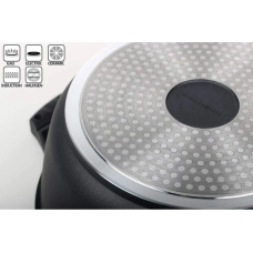 Oala antiaderenta marmorata cu capac  34 cm, 9.9 L Oala antiaderenta marmorata cu capac  34 cm, 9.9 L