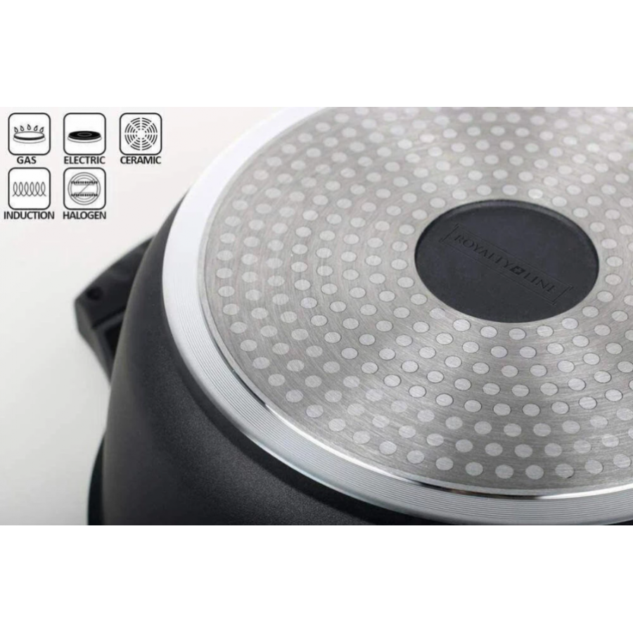 Oala marmorata antiaderenta 44 cm, 24 L