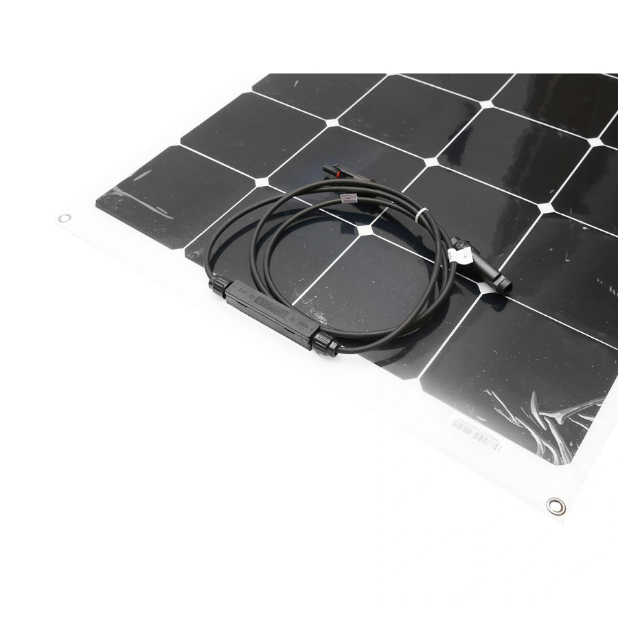 Panou Solar, Putere 150W, Flexibil, Portabil, Cablu si Conector Inclus, Negru