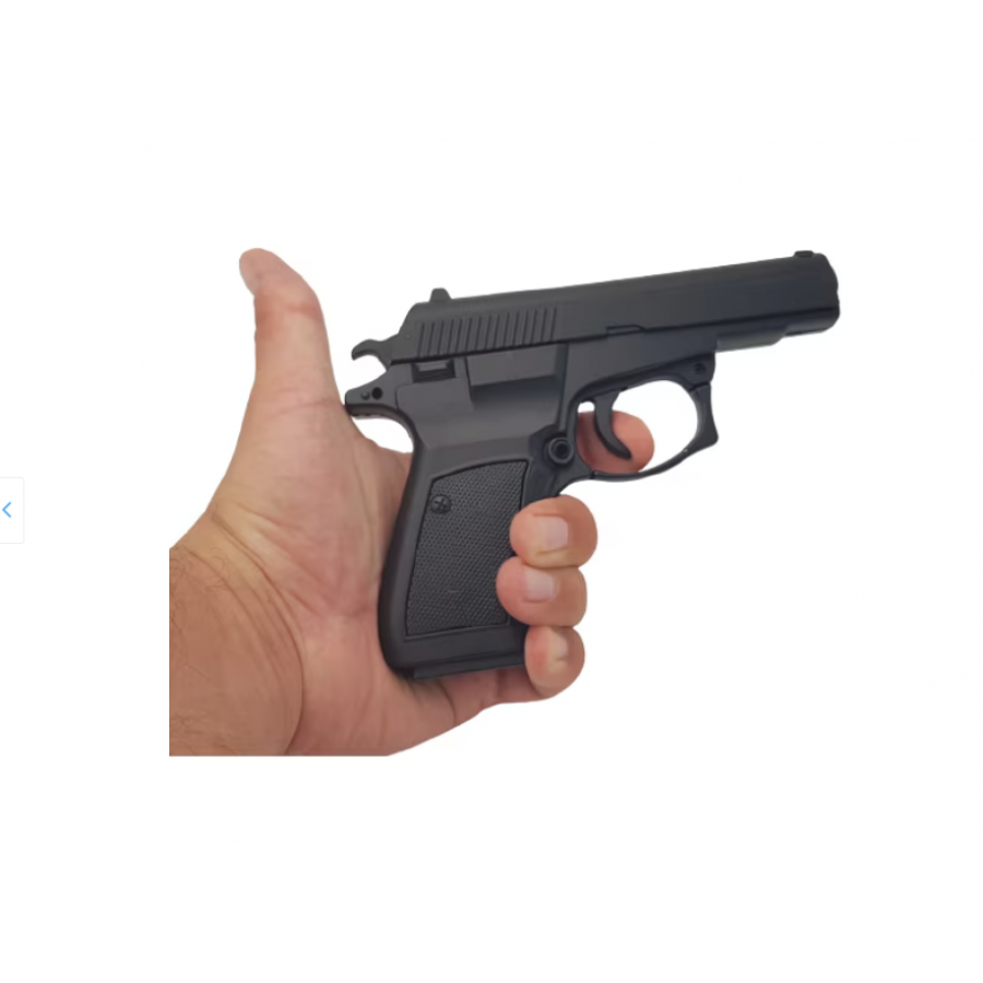 Bricheta Klausstech, Tip Pistol, Teaca Inclusa, Usor De Folosit, Anti-vant, Greutate Redusa, Ergonomic, Argintiu/negru