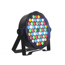 Proiector KlaussTech PAR LED, Diverse Culori, Functie Sunet, Negru