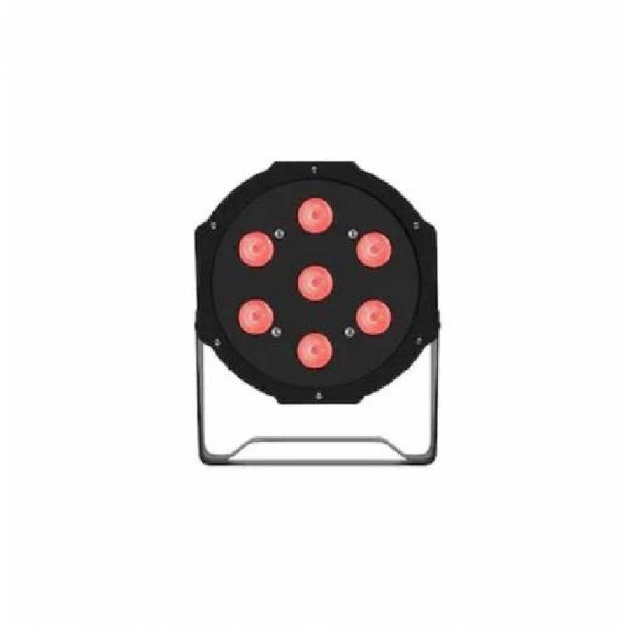 Proiector Par Led Klausstech, 7 Led-uri, Ergonomic, Modern, 110-220v, 7x9w,  Usor De Folosit, Negru