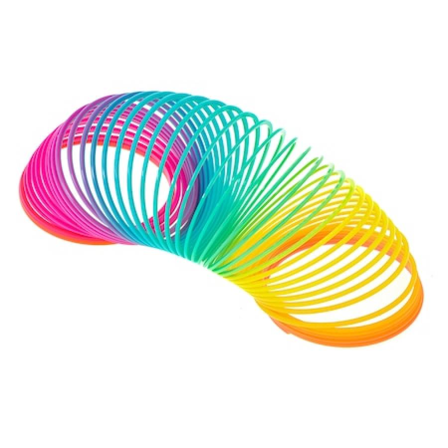 Jucarie interactiva, Spirala Arc Curcubeu, 3 ani+, multicolora