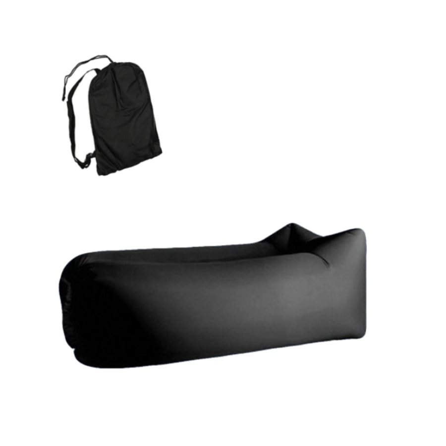 Saltea Gonflabila, KlaussTech, Umflare Rapida, Multifunctionala, Usor de Depozitat, Negru