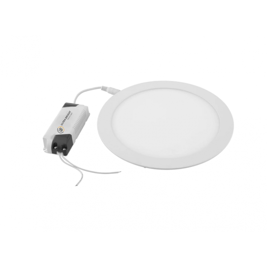 Spot Led, Ultra Bright, 12w, 4200k, Lumina Neutra, Incastrabil, Rotund, Alb