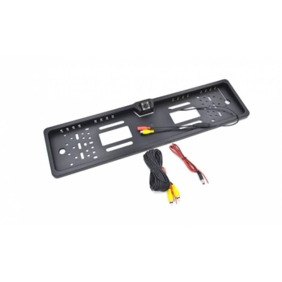 Set - Suport Numar Inmatriculare Cu Camera Video Marsarier Si Monitor Lcd 5 Inch