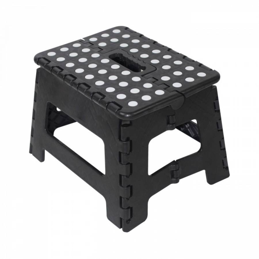 Scaun pliabil inaltator pentru copii KlaussTech, 22 cm, culoare gri