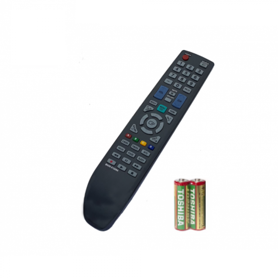 Telecomanda Universala pentru LED LCD Samsung, Material ABS,2 x AAA, Negru