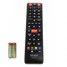 Telecomanda Universala pentru TV Samsung, Distanta 8 m, Compacta, 2 x AAA, Negru