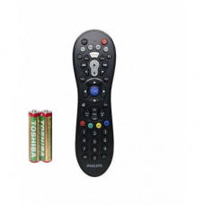 Telecomanda Universala Universala 4 in 1, Distana 8 m, Pentru TV, Material ABS, 2 x AAA, Negru