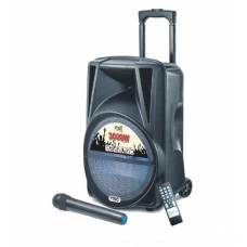 Boxa Profesionala Portabila, Bluetooth , Usb , Telecomanda Si Microfon Wireless Inclus , Putere 3000 W