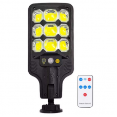 Lampa Solara De Exterior, Pentru Casa/Gradina/Terasa, Lumina Neutra, Senzori De Miscare, Rezistenta la Apa, IP65, Negru, KlaussTech