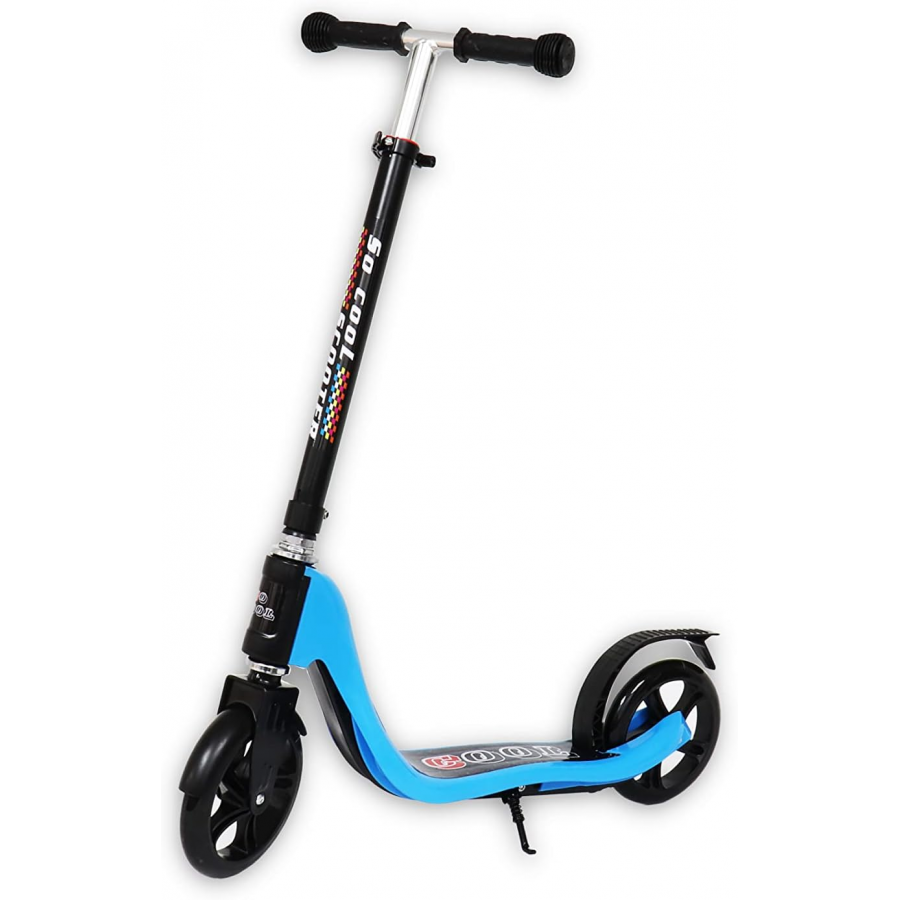 Trotineta pentru copii, albastru-negru
