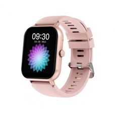 Smartwatch, Monitorizeaza Functiile Cardiace, Conectare la Telefon, Aplicatie Destinata Ceasului, Multiple Functii, Usor de Conectat, Rose