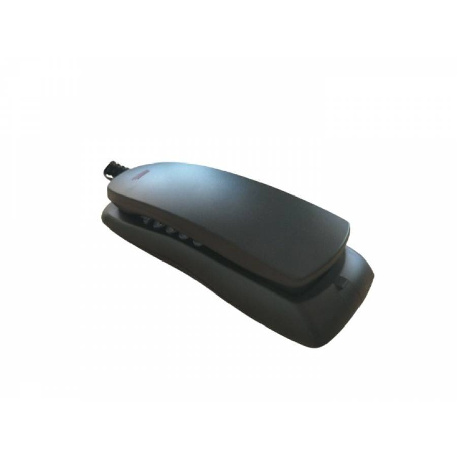 Telefon fix cu fir, Montabil pe perete, Functie pauza si reapelare, Plastic, Functie Hold, Negru