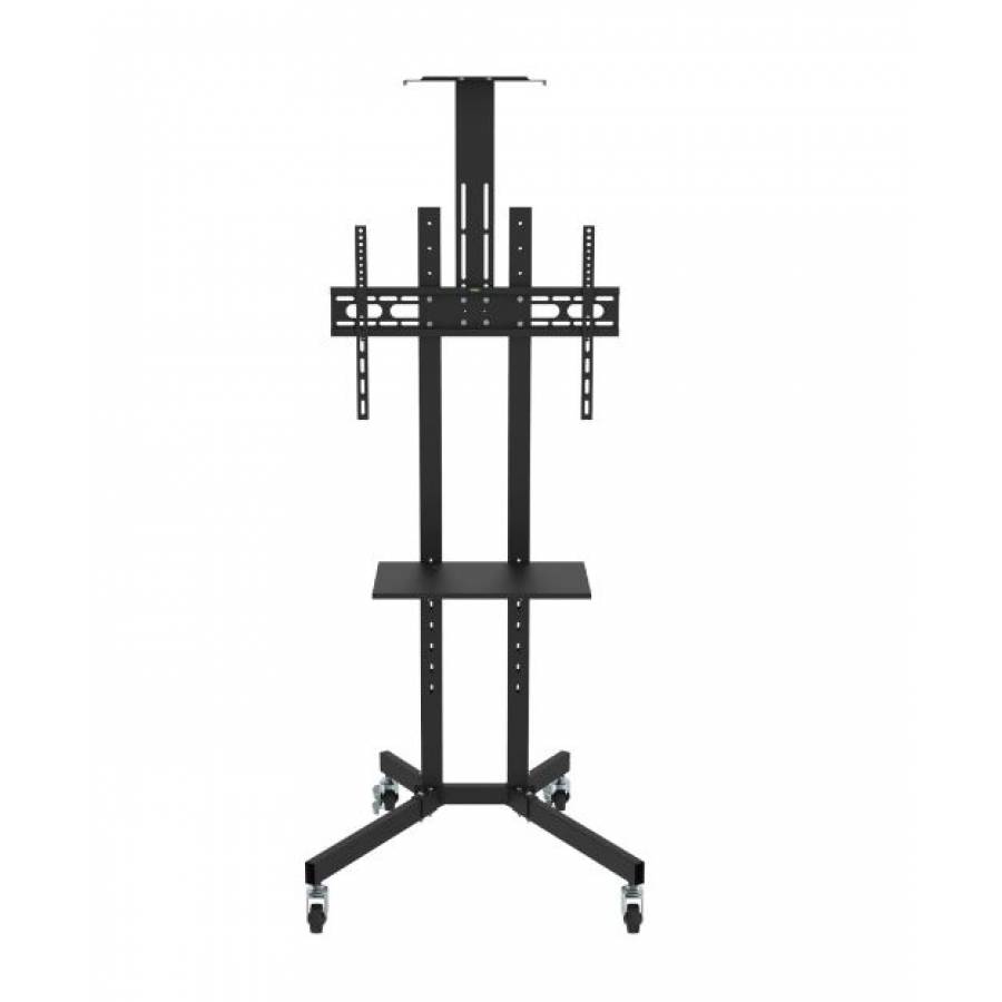 Suport TV Klausstech mobil, deplasabil, tip Stand cu role, 26-70 inch