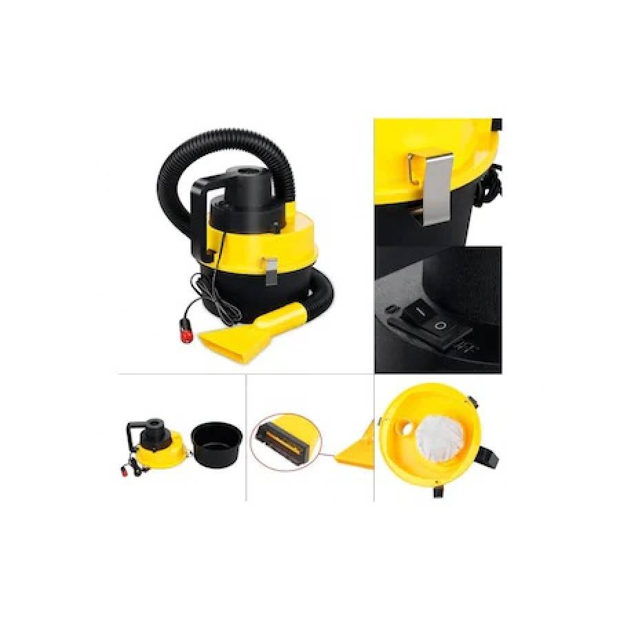 Aspirator Auto Klaustech  Turbo Pentru Murdarie Umeda Si Uscata