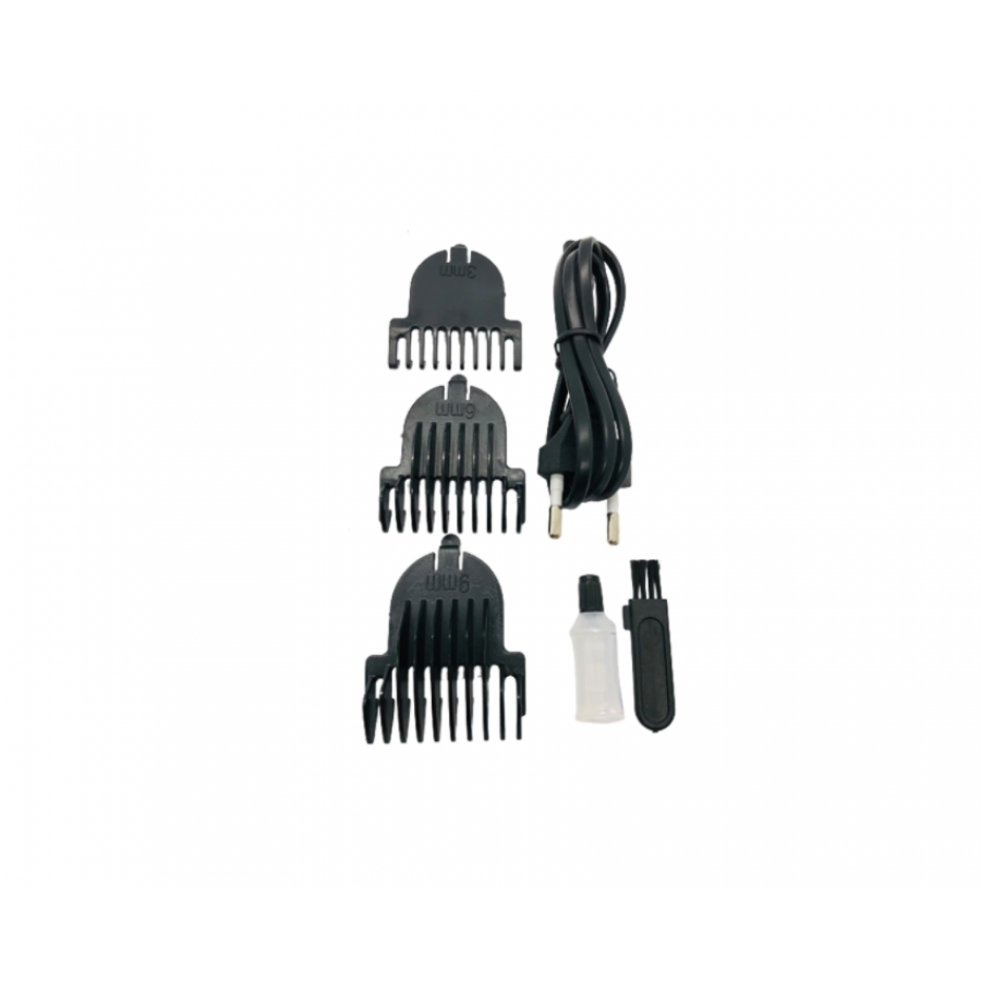 Masina De Tuns Cu Acumulator, Distantiere 3 / 6 Si 9 Mm, Autonomie 60 Min, Incarcare 8 H, Modern, Albastru