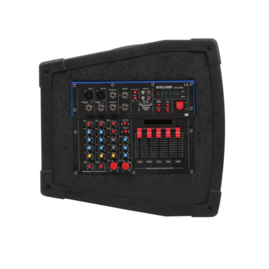 Set Doua Boxe Profesionale 800 W Active Nrs Cu Mixer Si Bluetooth