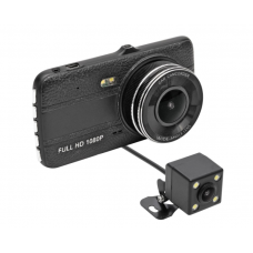 Camera Inregistrare Trafic Cu Camera Marsarier, Home Dvr 200fhd Hq, Metalic, Full Hd 1080p