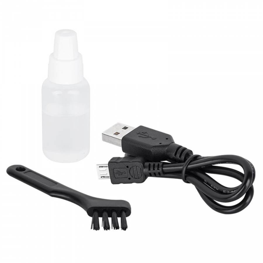 Aparat De Tuns Barba, Acumulator Reincarcabil 1000 Mah,  Indicator Led,  Blocare Lungime Taiere, Dispozitiv De Taiere Detasabil, Design Ergonomic, Negru