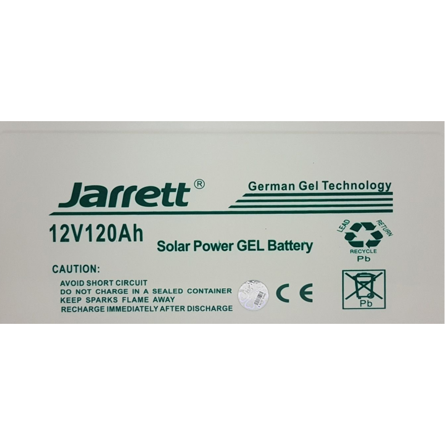 Acumulator Cu Gel , Jarrett , Deep Cycle, Vrla , 12v - 120ah