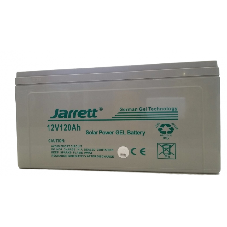 Acumulator Cu Gel , Jarrett , Deep Cycle, Vrla , 12v - 120ah