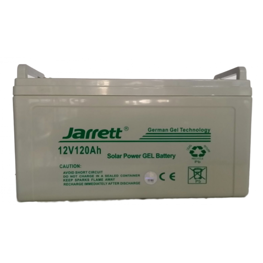 Acumulator Cu Gel , Jarrett High Tech , New Energy , Green Environment Protecting, Deep Cycle , Vrla , 12v - 120ah , Long-life