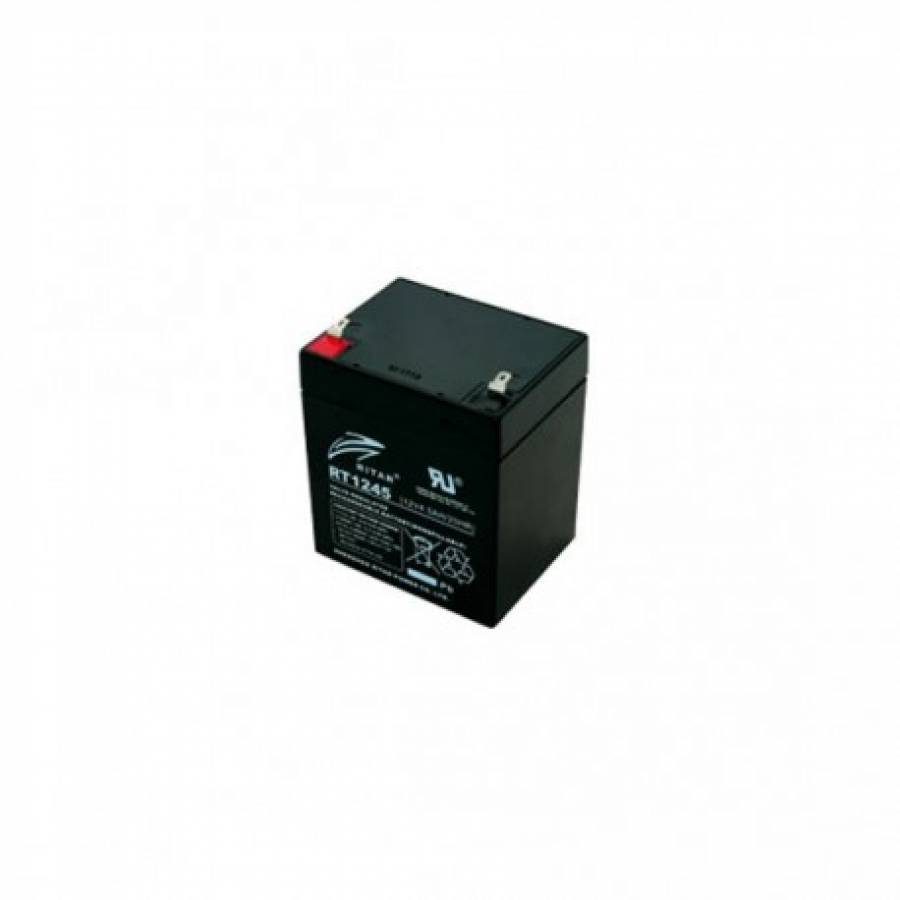 Acumulator Cu Plumb Ritas , Tensiune 12 V / 4,5 Ah , Dimensiune 90 X 70 X 101 Mm , Utilizare Pentru Sisteme De Incendiu/de Siguranta , Aparatura Medicala , Sistem De Alarma , Negru