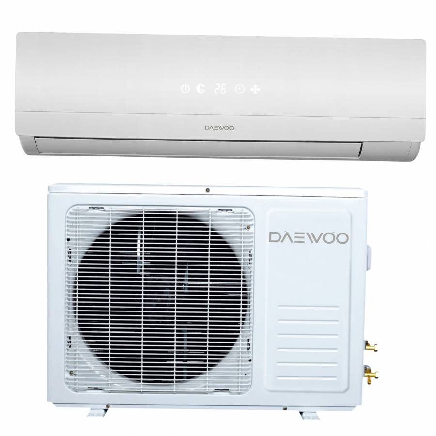 Aer Conditionat   Daewoo , 9000 Btu , Clasa Energetica A++, Functia Timer Si Auto-restart, Racire, Incalzire, Ventilatie, Dezumidificare, Modulul Turbo-racire, Agent Ecologic De Racire